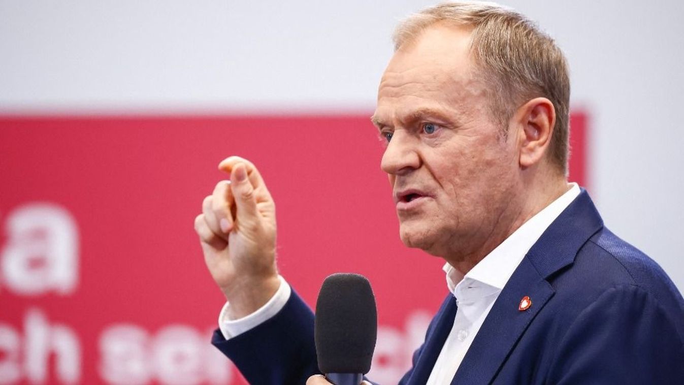 PM Donald Tusk In Krakow, Poland